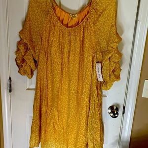 Yellow boutique dress